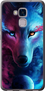 Чохол на Huawei GT3 Арт-волк 3999t-472 (Рожевий)