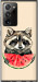 Чехол на Samsung Galaxy Note 20 Ultra Енотик с арбузом 4605u-2051 (Серый)