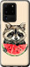 Чохол на Samsung Galaxy S20 Ultra Єнотик з кавуном 4605t-1831 (Сірий)