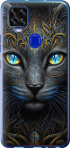 Чехол на ZTE Blade V2020 Кошка 5548u-2529