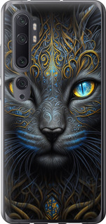 Чохол на Xiaomi Mi Note 10 Кошка 5548t-1820