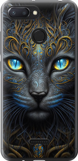 Чехол на Xiaomi Redmi 6 Кошка 5548t-1521