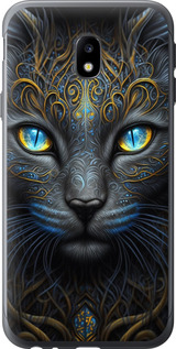 Чехол на Samsung Galaxy J3 (2017) Кошка 5548t-650