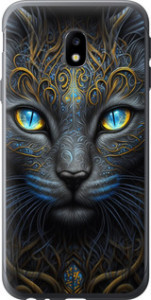 Чехол на Samsung Galaxy J3 (2017) Кошка 5548t-650