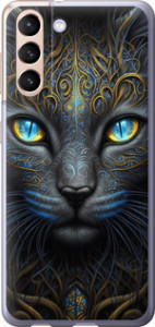 Чехол на Samsung Galaxy S21 Кошка 5548u-2114