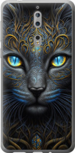 Чехол на Nokia 8 Кошка 5548u-1115