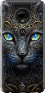 Чехол на Motorola Moto G7 Кошка 5548u-1614 для Motorola Moto G7