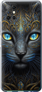 Чехол на Infinix Note 8 Кошка 5548u-2710
