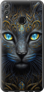 Чехол на Huawei Honor 8X Кошка 5548t-1596