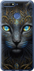 Чохол на Huawei Honor 7C Кішка 5548u-1411