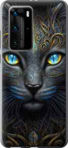 Чехол на Huawei P40 Pro Кошка 5548t-1839