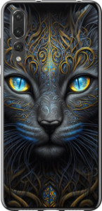 Чехол на Huawei P20 Pro Кошка 5548t-1470
