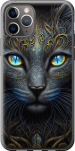 Чехол на iPhone 11 Pro Кошка 5548t-1788