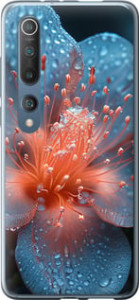 Чохол на Xiaomi Mi 10 Pro Роса на квітці 6039u-1870 (Фіолетовий)