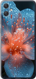 Чехол на Samsung Galaxy A05 Роса на цветке 6039u-3355 (Фиолетовый)