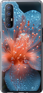 Чохол на Oppo Reno 3 Pro Роса на квітці 6039u-1878 (Фіолетовий)