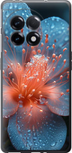 Чехол на OnePlus 11R Роса на цветке 6039u-2939 (Фиолетовый)