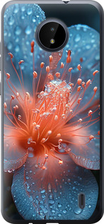 Чехол на Nokia C20 Роса на цветке 6039u-2510 (Фиолетовый)