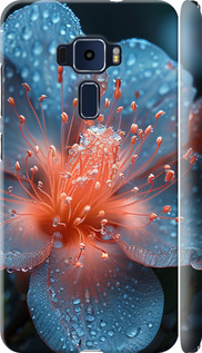 Чехол на Asus Zenfone 3 ZE520KL Роса на цветке 6039m-449 (Фиолетовый)