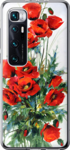 Чехол на Xiaomi Mi 10 Ultra Маки 523t-2064 (Белый)