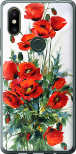 Чохол на Xiaomi Mi Mix 2s Маки 523u-1438 (Білий)