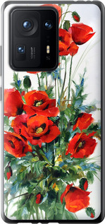 Чехол на Xiaomi Mix 4 Маки 523u-2475 (Білий)