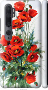 Чехол на Xiaomi Mi Note 10 Маки 523m-1820 (Белый) для Xiaomi Mi Note 10