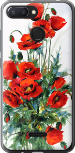 Чехол на Xiaomi Redmi 6 Маки 523u-1521 (Белый)