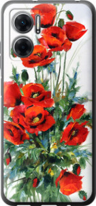 Чохол на Xiaomi Redmi Note 11E Маки 523u-2634 (Білий)