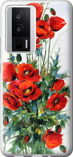 Чехол на Xiaomi Redmi K60 Маки 523u-2973 (Белый)
