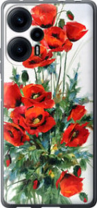 Чехол на Xiaomi Poco F5 Маки 523u-3170 (Белый) для Xiaomi Poco F5