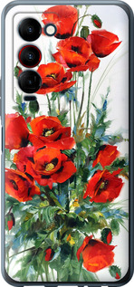 Чехол на Tecno Camon 18 Premier Маки 523u-2652 (Білий)