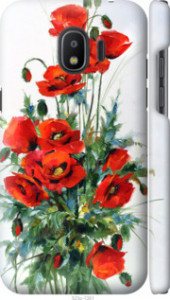 Чехол на Samsung Galaxy J2 2018 Маки 523m-1351 (Белый)