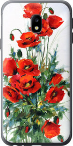 Чохол на Samsung Galaxy J3 (2017) Маки 523t-650 (Білий)