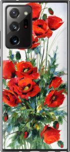 Чехол на Samsung Galaxy Note 20 Ultra Маки 523u-2051 (Белый)