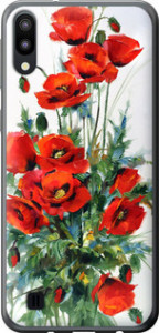 Чехол на Samsung Galaxy M10 Маки 523t-1661 (Белый)