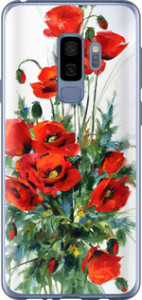 Чехол на Samsung Galaxy S9 Plus Маки 523t-1365 (Белый)