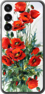 Чехол на Samsung Galaxy S23 FE Маки 523u-3136 (Белый)