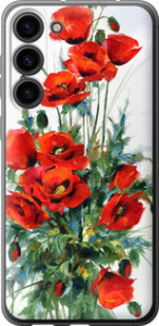Чехол на Samsung Galaxy S23 Plus Маки 523u-2905 (Белый)