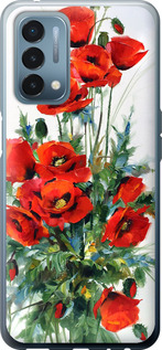 Чехол на OnePlus Nord N200 Маки 523u-2384 (Белый)
