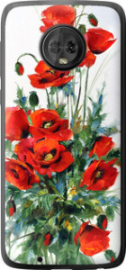 Чехол на Motorola Moto G6 Маки 523u-982 (Білий)