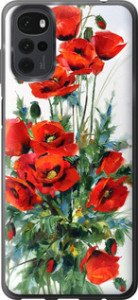 Чехол на Motorola G22 Маки 523u-2681 (Белый)