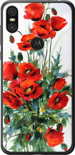 Чехол на Motorola One Маки 523t-1589 (Белый)