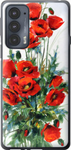 Чехол на Motorola Edge 20 Маки 523u-2497 (Белый)