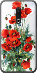 Чохол на Meizu 15 Маки 523u-1472 (Білий)