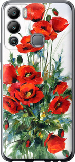 Чехол на Infinix Hot 12i Маки 523u-2863 (Белый)