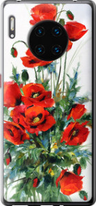 Чехол на Huawei Mate 30 Pro Маки 523u-1796 (Білий)