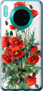 Чехол на Huawei Mate 30 Маки 523u-1773 (Білий)