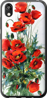 Чехол на Huawei Honor 8S Маки 523t-1679 (Белый)
