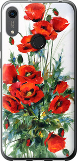 Чехол на Huawei Honor 8A Маки 523u-1635 (Белый)
